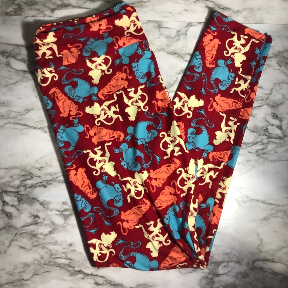 LulaRoe Disney leggings  Aladdin Genie